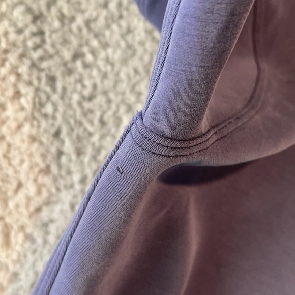 Lululemon Perfectly Oversized Crop Crew in Night Sea size 10 - Picture 4 of 6